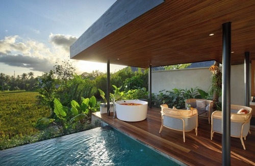 Ubud City-Centre House | Rice Field View 2Bedroom in Ubud Resort