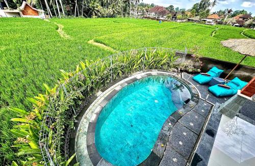 Melayang Villa | Romantic Villa in Ubud Private Pooll and Rice Fields View
