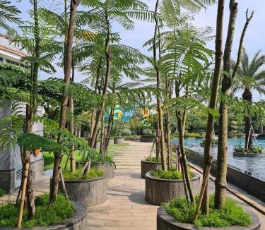 Pantai Indah Kapuk Apartment | sewa gold coast , 1br, wifi, twin size or 200x200, spain