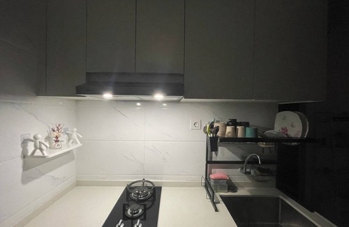 Bumi Serpong Damai House | Skyhouse BSD 3BR Beside AEON & Near ICE. Cozy and homey living space.