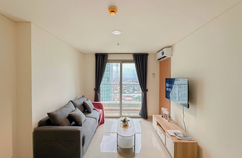 Surabaya Apartment | Spacious 1Br With City View At Praxis Apartment