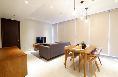 Semanggi Apartment | Spacious and Modern 2BR The Residence Ciputra World 2 Apartment near to SCBD By Travelio