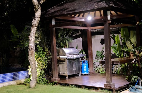Jimbaran Bay Villa | Stunning 2-story modern white beach villa, Jimbaran Bay, Bali