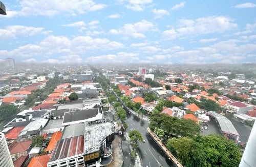 Gubeng Apartment | Stylish 2BR Apartment Vasa Suite Surabaya City Centre with Balcony by Le Ciel Hospitality