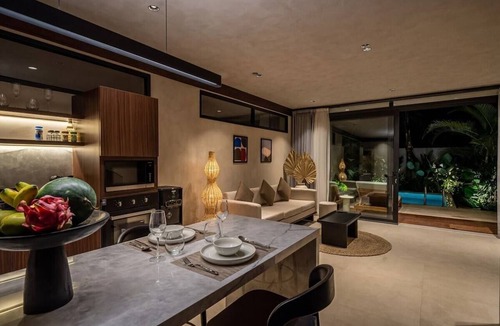 Pecatu Villa | Tranquil Badung's 1BR w Huge Pool & Beaches Nearby
