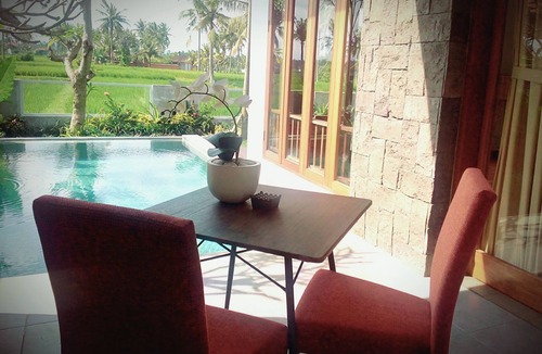 Kemenuh Villa | Tranquil breezy rice field villa w/private pool