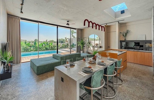 Cepaka Villa | Tropical 2BR Villa in Canggu Beach Nearby Pool