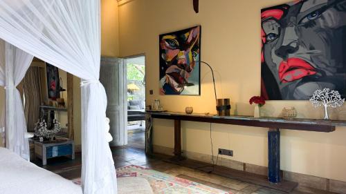 Babakan House | Villa Fleur Deluxe Tropical Bungalows near Canggu padel