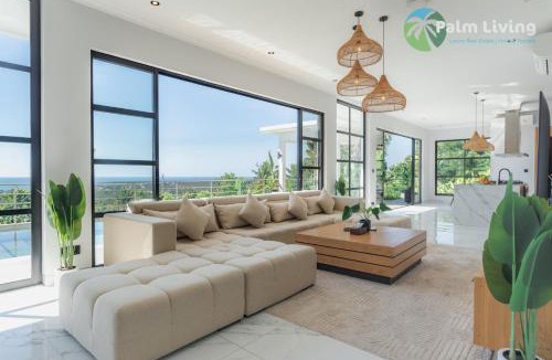 Kaliasem Villa | Villa SUNSET - Sea View & PADDLE Court