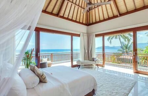 Candi Dasa Villa | Villa Tirta Nila | East Bali 4BR Beachfront | Lagoon Access & Chef