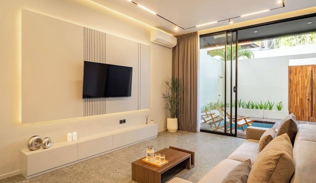 2BR Private Pool Villa w/ Perfect Location