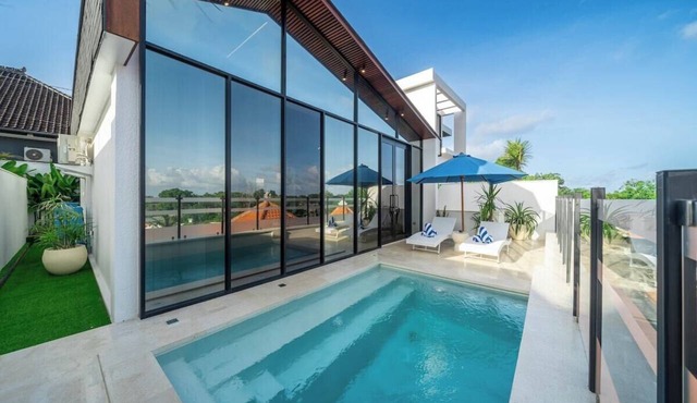 Amazing Brand New Villa+2BDR+Big Pool+Beach Access in Badung Regency