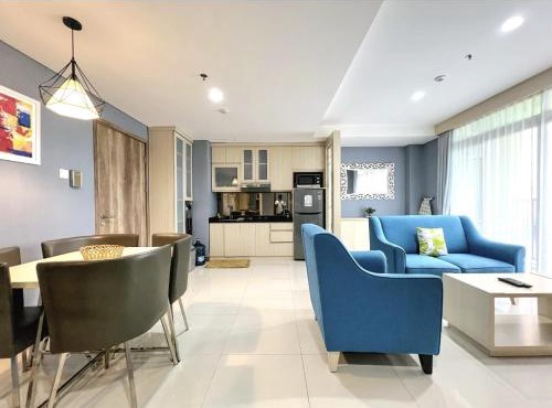 Apt Pejaten Park Residence 2BR Biru By Damaresa in Jakarta