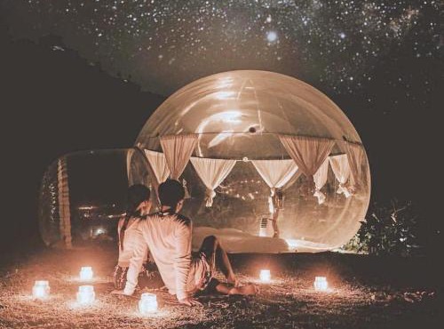 Bubble 5 - Luxury Honeymoon Dome With Bath Uluwatu in Uluwatu