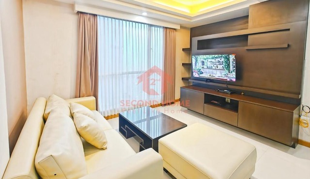 Casa Grande Apt 3BR Mewah Wi-Fi, Kolam Renang, Gym