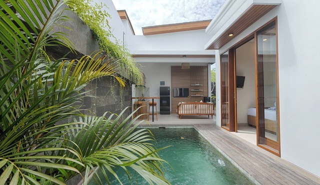 Charming 2-bedroom private pool villa in marvelous Bali with WiFi, AC in Gianyar
