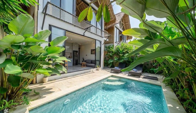 Cozy 1BR in Ubud's Heart w Large Pool+Jungle View3 in Tampaksiring