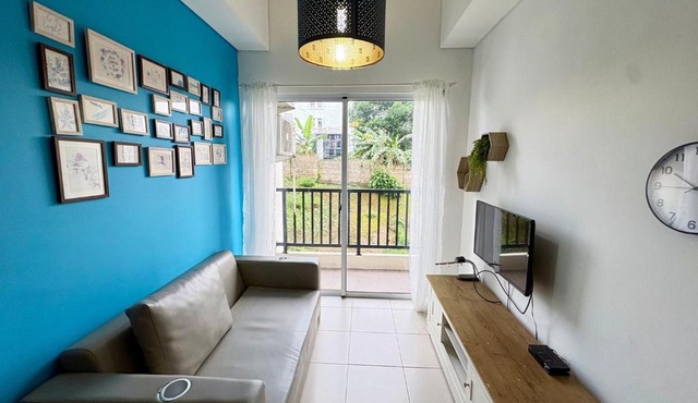 Cozy 1BR Saveria Apt BSD with pool in Jakarta