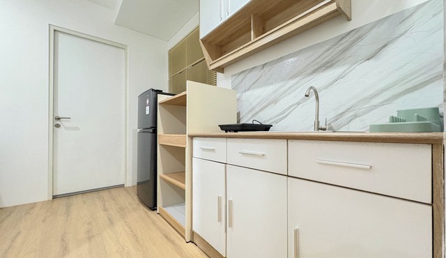 Cozy Japandi Style 1Br At Apartment Kyo Society in Surabaya