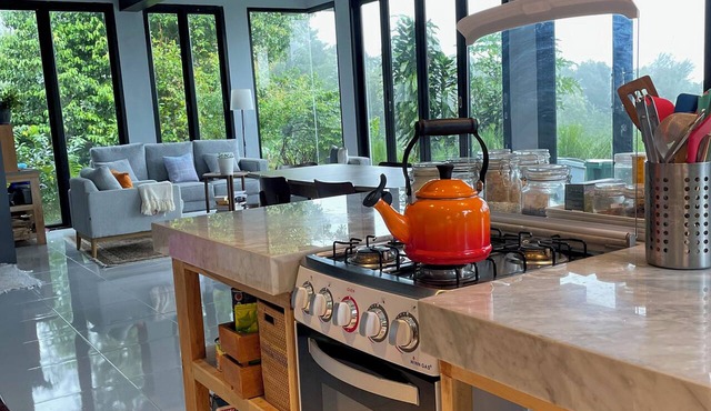 Eco-home on the mountain | Family & Nature Retreat in Bogor Indonesia in Bogor Regency
