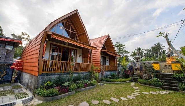 Hidden 1BR Peaceful A-Frame Villa | Ubud Area
