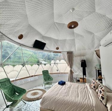 Kawoeng glamping in Bandung