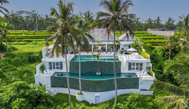 Luxury 4BR 2 Infinity Pools Sacred Ubud Jungle in Ubud