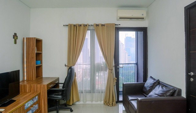 Minimalist and Strategic 1BR at Tamansari Semanggi Apartment