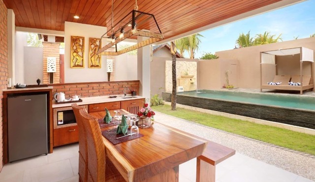 One Bedroom Suite Villa with a private pool only 5 minutes drive to the beach in Jimbaran