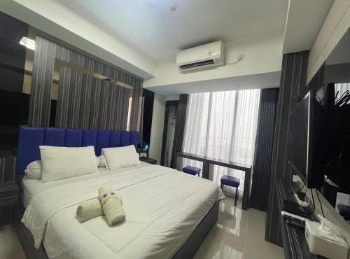 P7 Service Apartment With Netflix, Sea View and High Floor in Batam Center