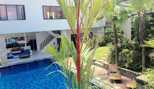 Private villa in beautiful gardens hosted by husband and wife from UK/Indonesia