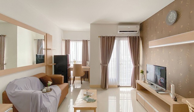 Scandinavian Minimalist 2Br At Tamansari Semanggi Apartment