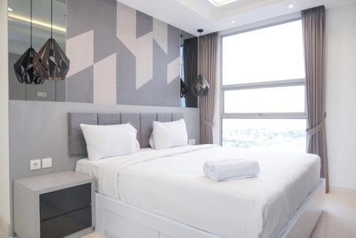 Spacious and Elegant 2BR Apartment at The Kencana Residence By Travelio in Jakarta