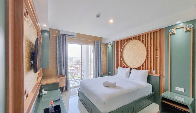 Tranquil and Modern Studio Mataram City Apartment in Ngaglik