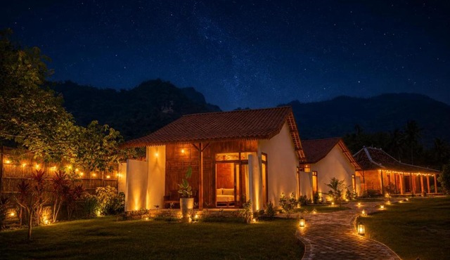 Villa Kebun Pala in Borobudur