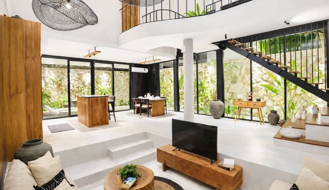 Villa KHAYU 2BR Private Pool Villa in Seminyak Walk to Beach