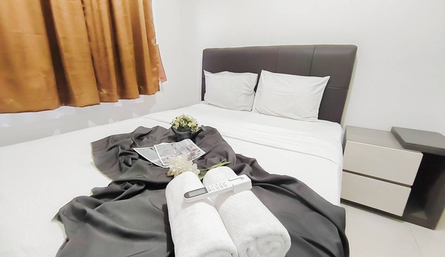 White Tone 1Br For 2 Pax At Parahyangan Residence in Bandung
