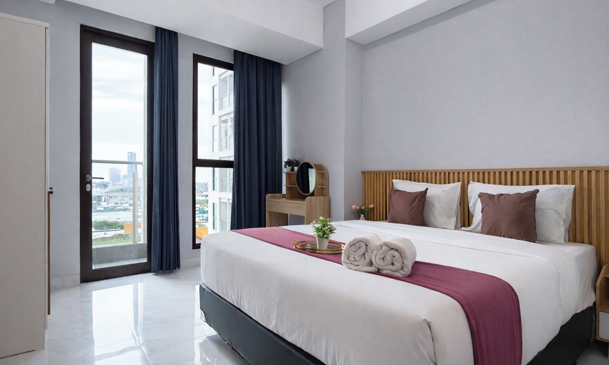 Surabaya Apartment | Good And Restful Studio With City View At Trans Icon Surabaya Apartment