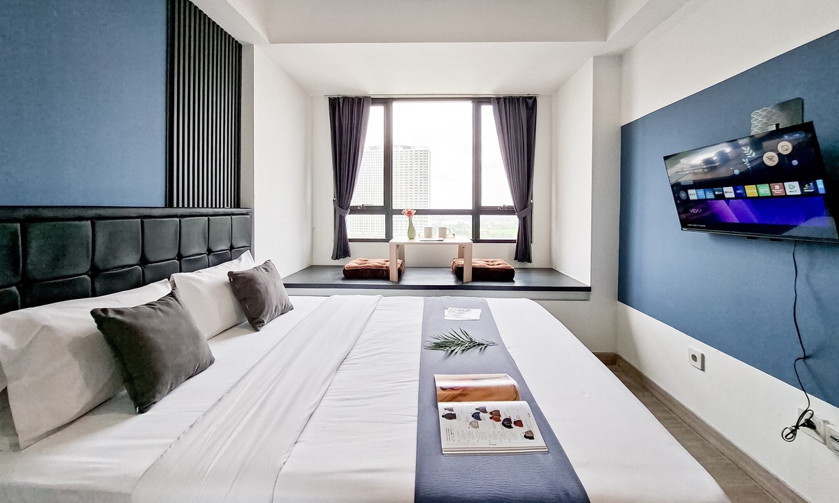 Panunggangan Utara Apartment | Blue Studio At Apartment Collins Boulevard