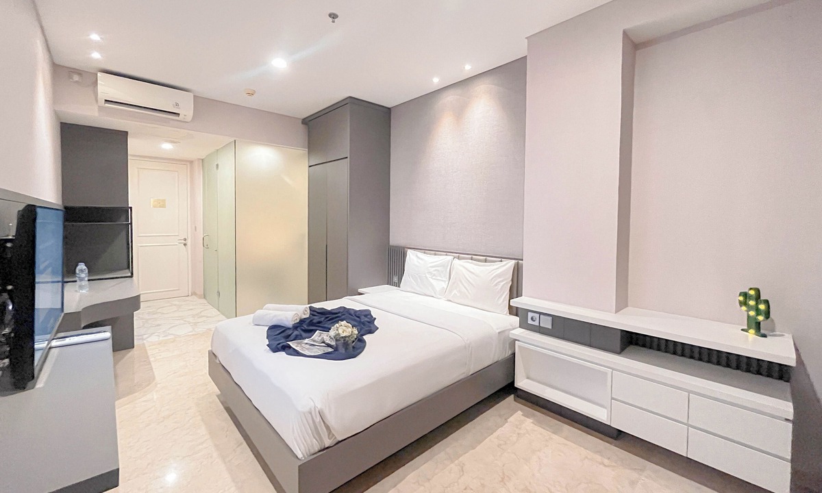 Hegarmanah Apartment | Minimalist Look Studio Apartment At Art Deco