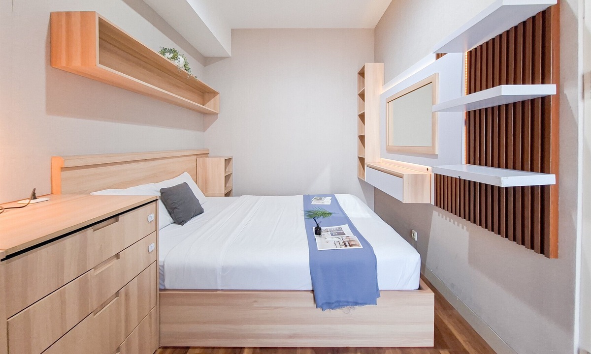 Serpong Apartment | Modern Neutral 2Br At The Ayoma Apartment