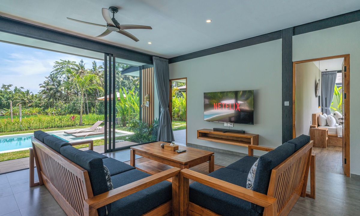 Pejeng Villa | Xanadu - 5BR Ubud Designer Villa, Pool with Rice Fields Views