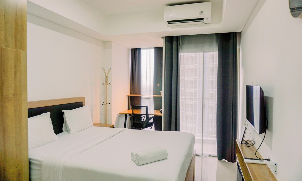 Pinang Apartment | Nice And Modern Studio At 38Th Floor Pacific Garden Apartment