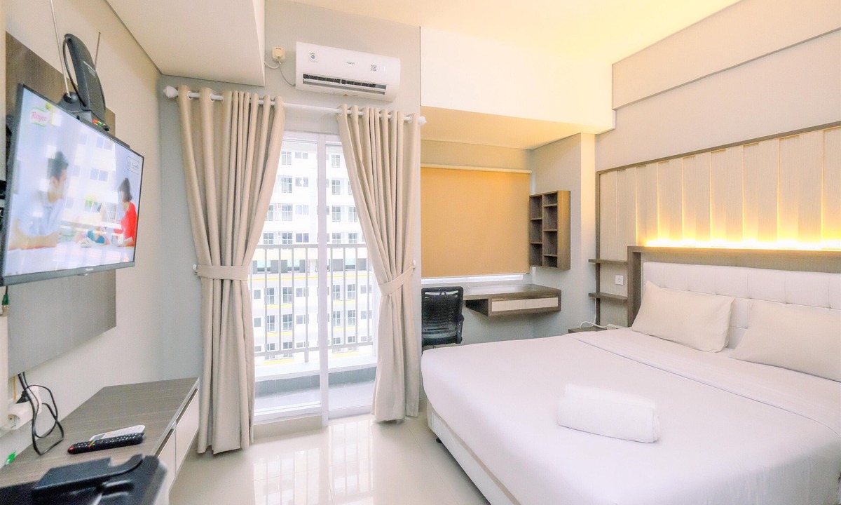 Kedungmanggu Apartment | Modern Look Studio Lrt City Sentul - Royal Sentul Park Apartment