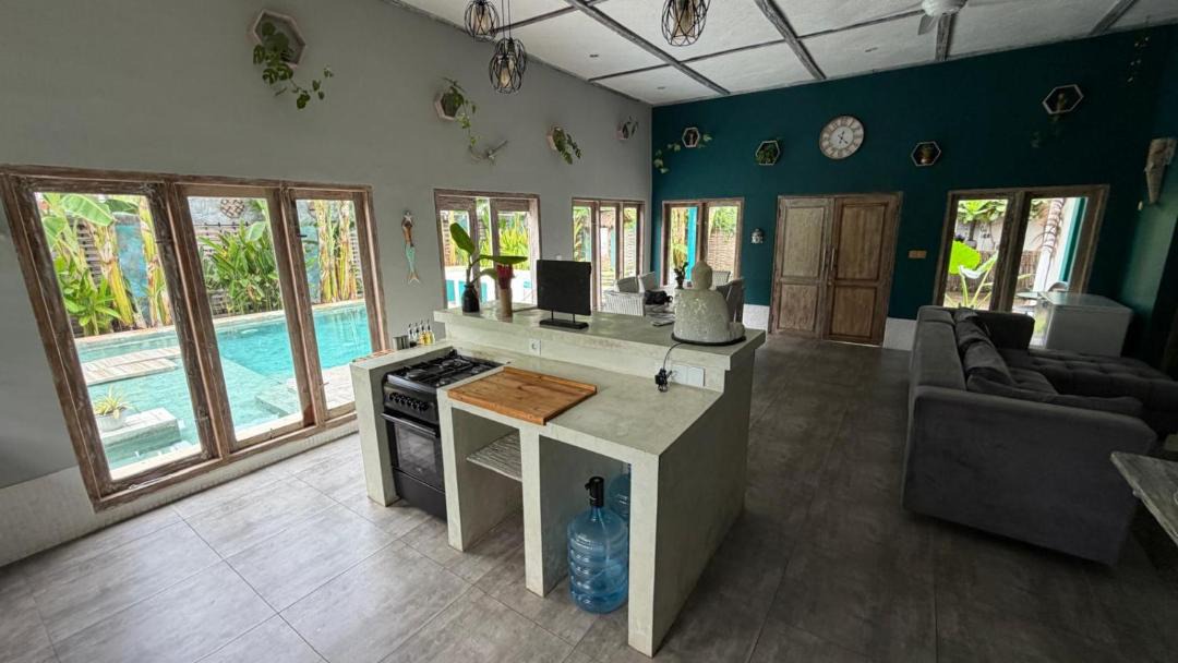 Gili Air Villa | Blue Mermaid Villa Gili Air FAST WIFI