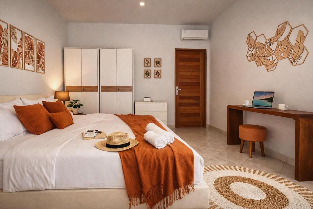 Tibubeneng Cabin | Exclusive 3BR Pool Villa - Boutique Yoga & Fitness Retreat Near Nirvana
