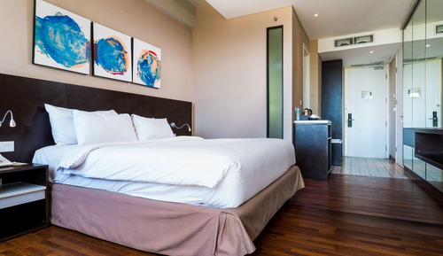Deluxe Double Room, 1 King Bed, Balcony