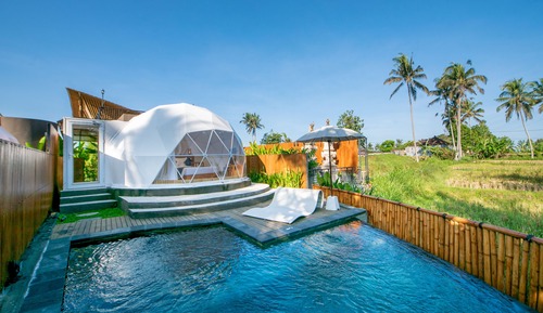 Luxury Tent, 1 Bedroom, Private Pool, Pool View