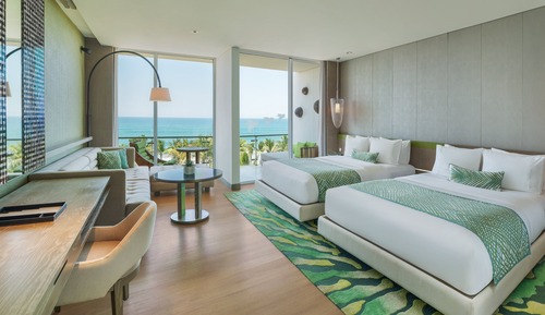 Premier Room, 2 Queen Beds, Balcony (Ocean Facing View)