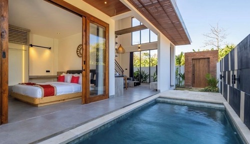 Villa, 2 Bedrooms, Pool View